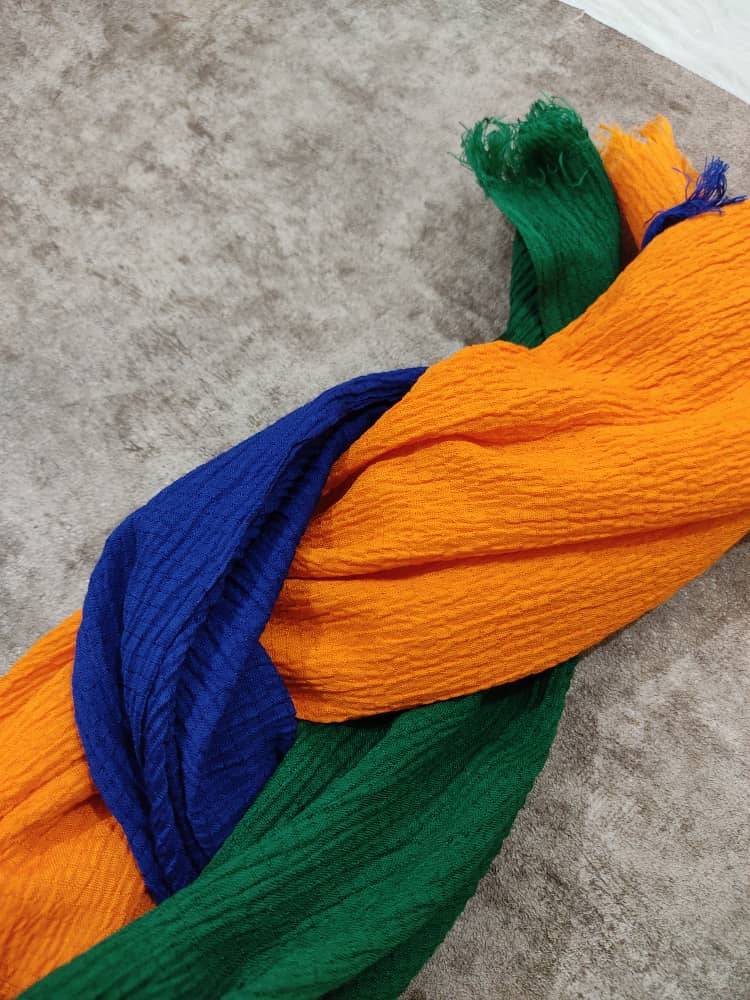 شال وال اسلپ منگوله دار با طراحی مدرن