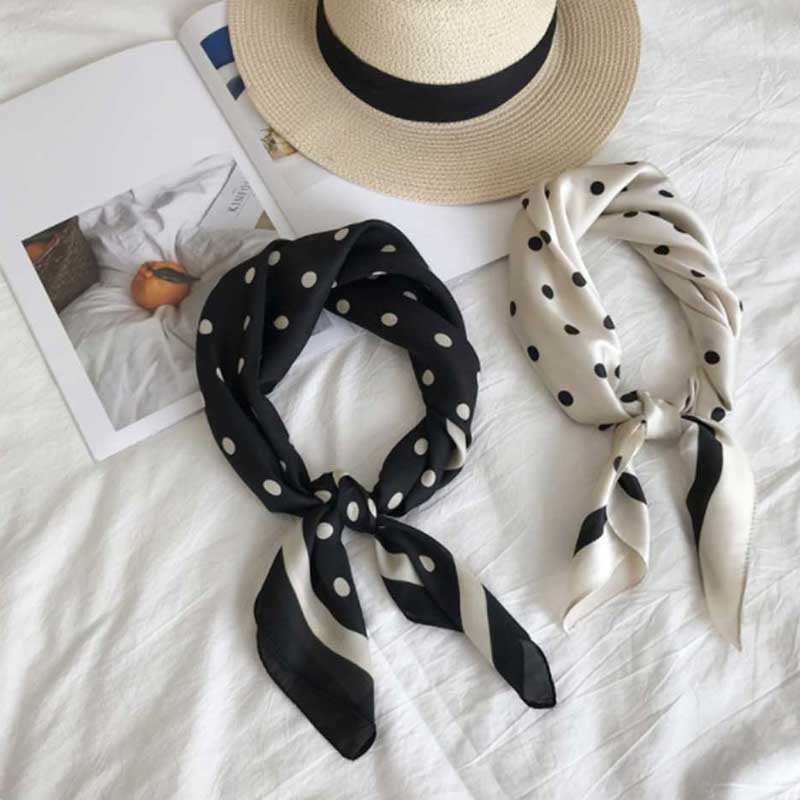 روشهای جذاب برای استفاده از روسری مینی اسکارف توپی